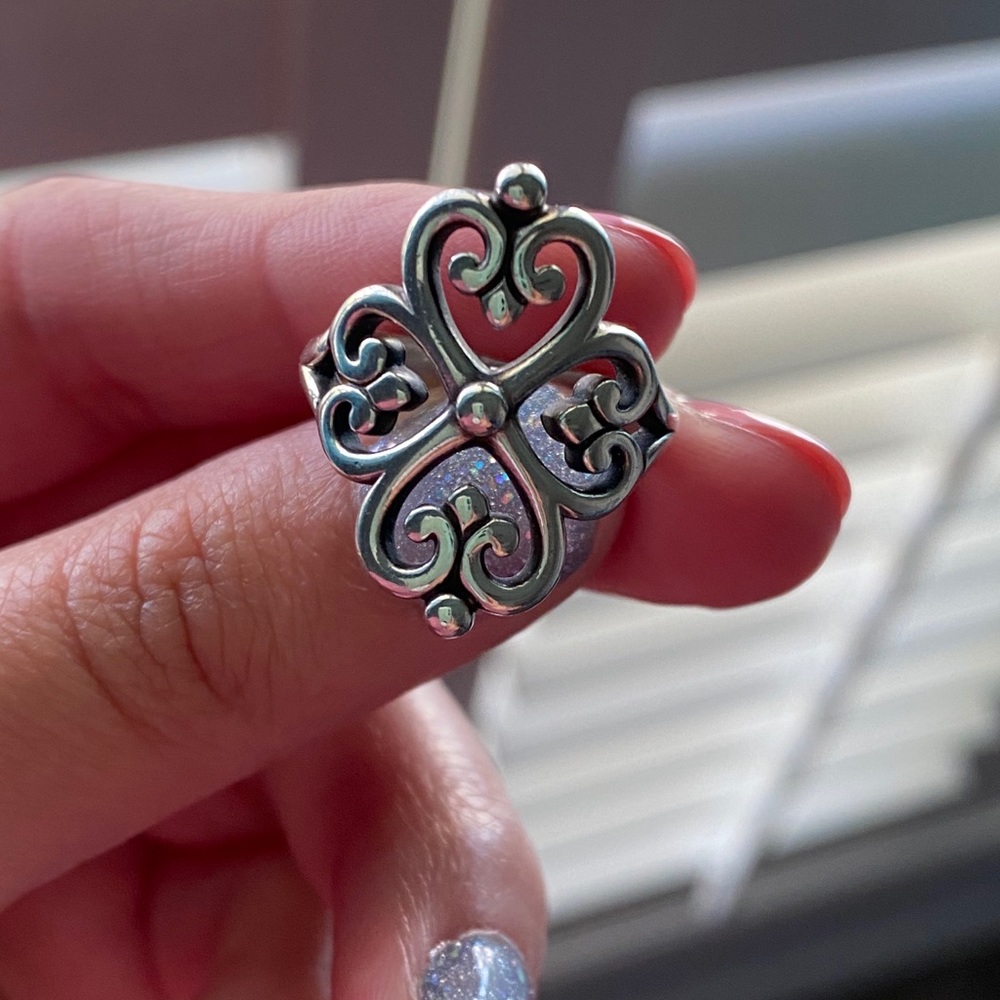 James Avery Adorned Hearts Ring